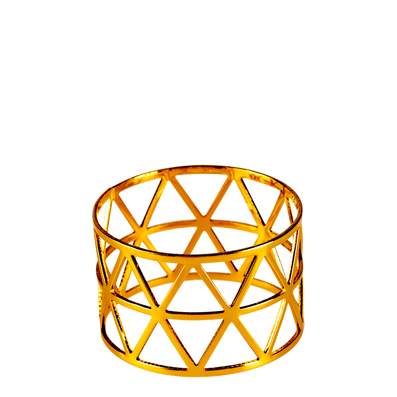 Rond de serviette Triangle
