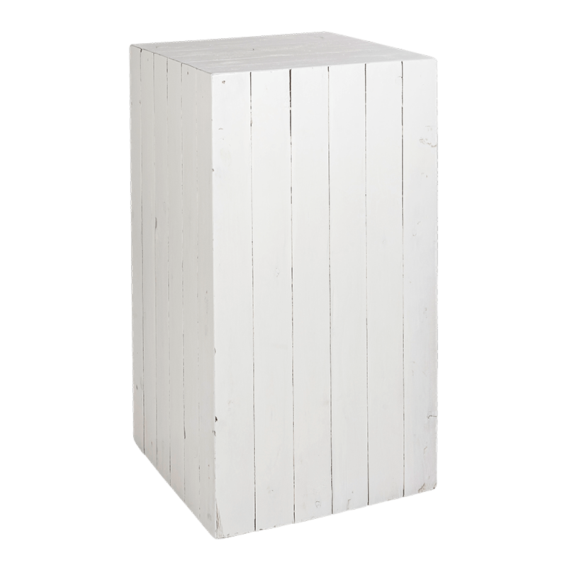 Colonne Natura white 60 x 60 H 110 cm