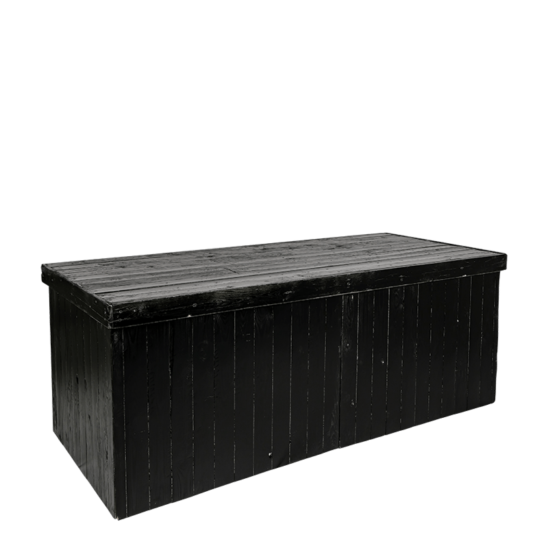 Buffet natura black 100 x 240 cm H 90 cm