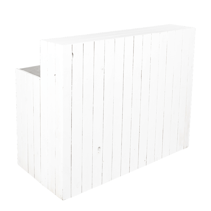 Bar opklapbaar natura white 70 x 150 cm H 120 cm