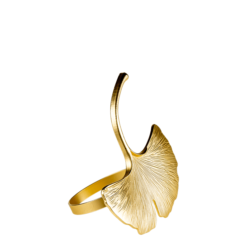 Rond de serviette Ginkgo