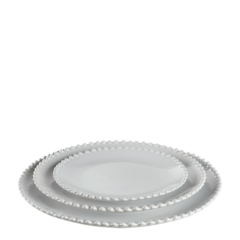 Plat Bord Parelmoer Ø 28 cm