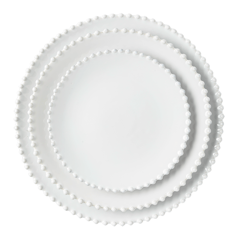 Plat Bord Parelmoer Ø 28 cm