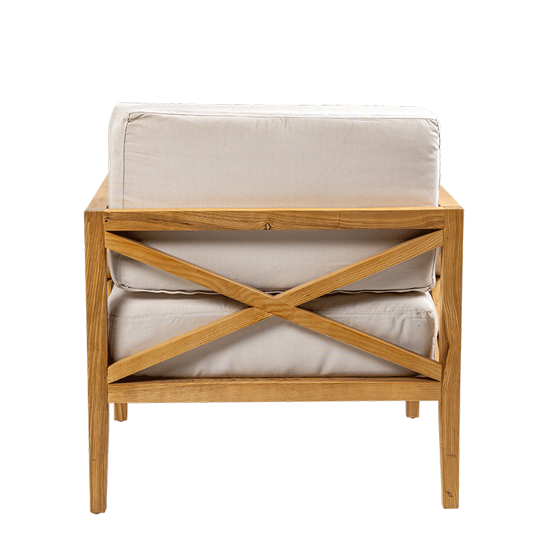 Fauteuil Biarritz 70 x 75 cm H 78 cm