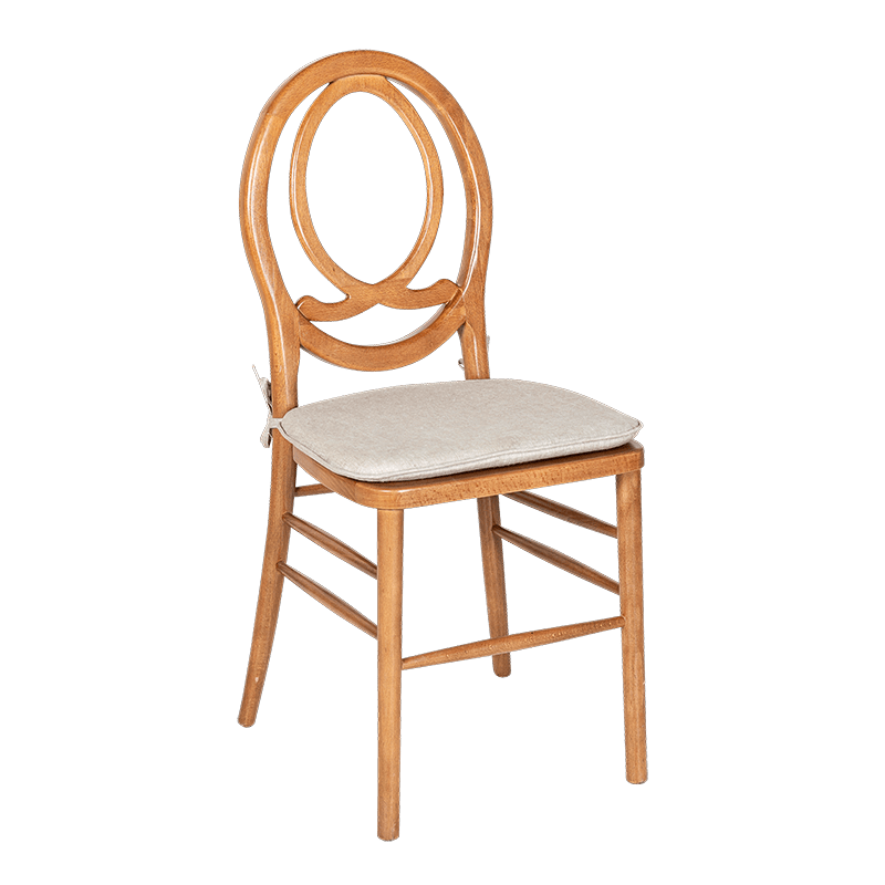 Chaise Sphinx avec coussin crème