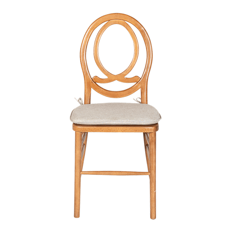 Chaise Sphinx avec coussin crème