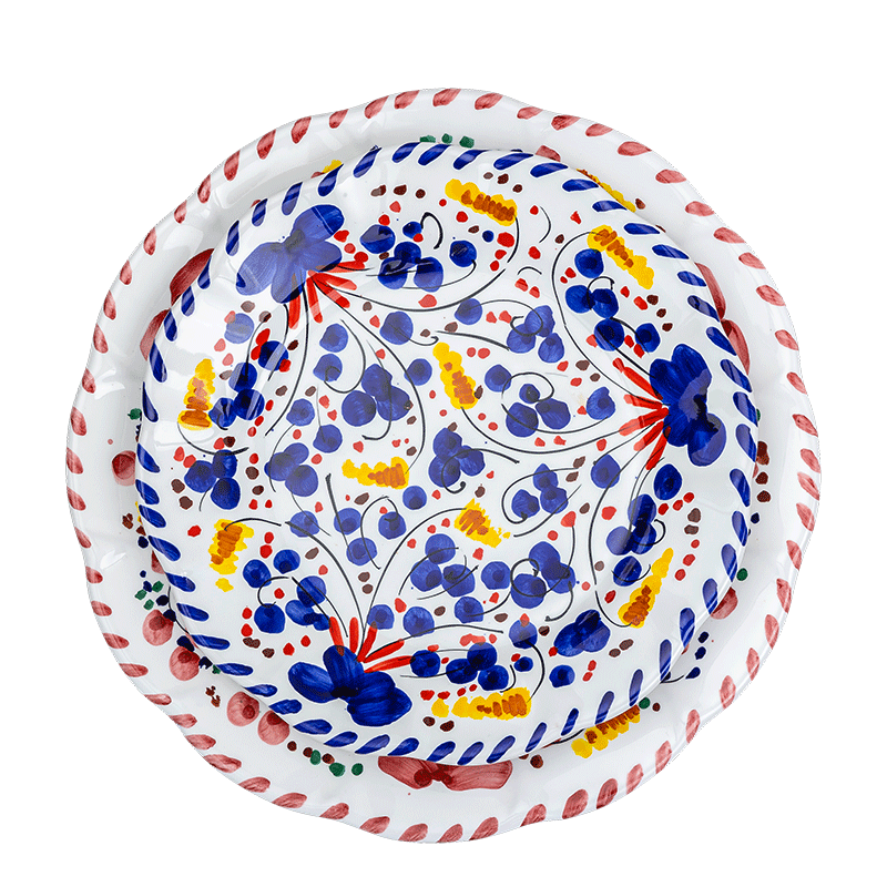 Grande assiette POPOLO per Vaisselle Vintage Ø 25cm