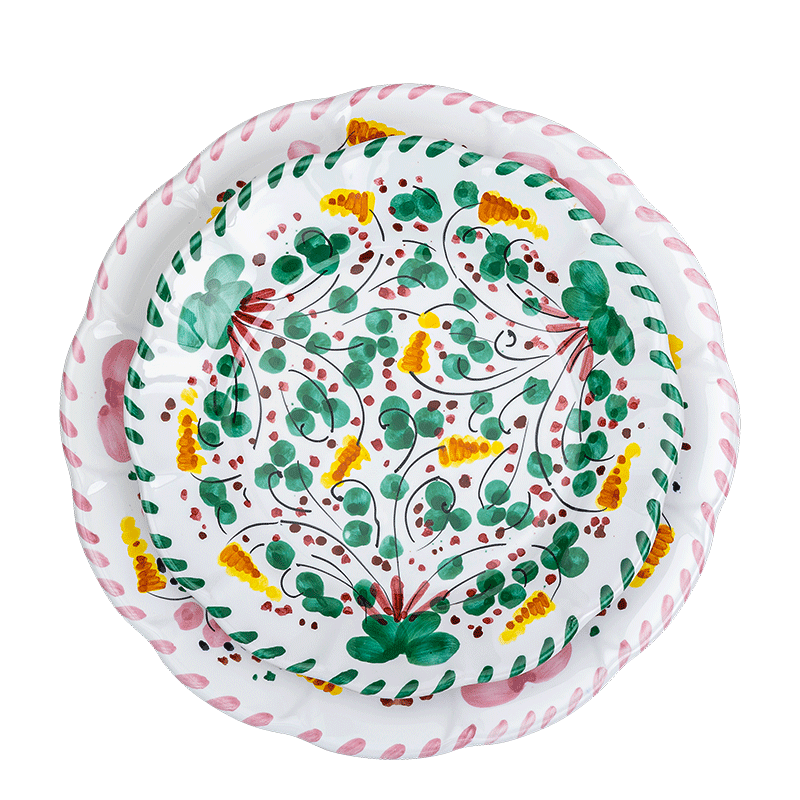 Grande assiette POPOLO per Vaisselle Vintage Ø 25cm