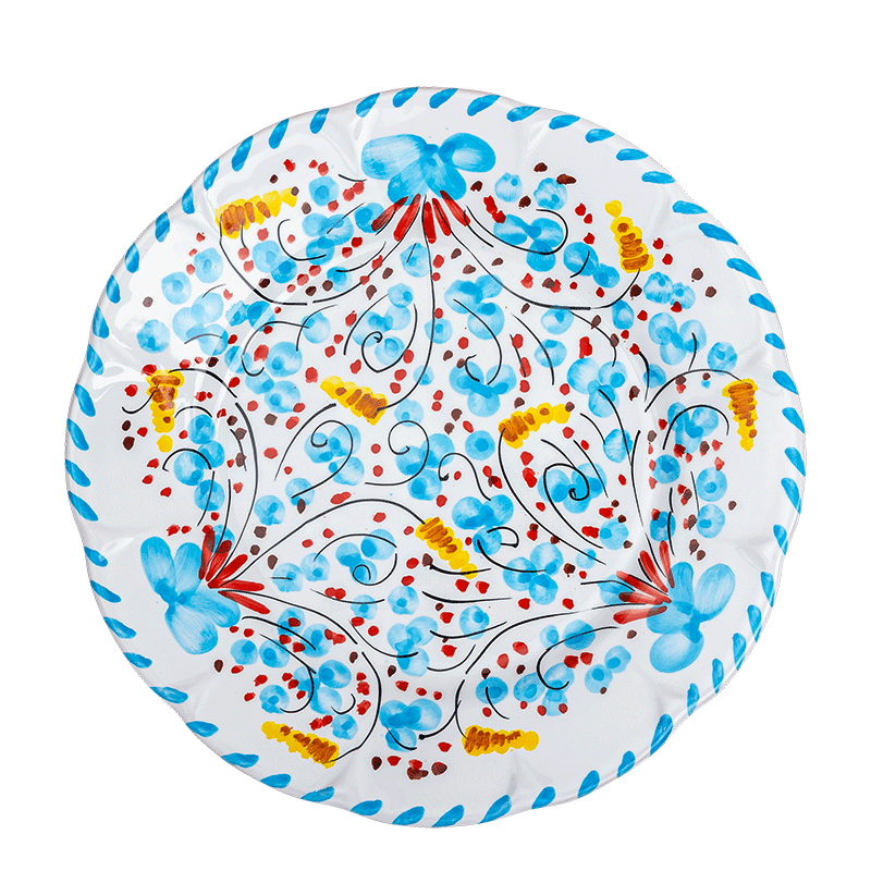 Grande assiette POPOLO per Vaisselle Vintage Ø 25cm