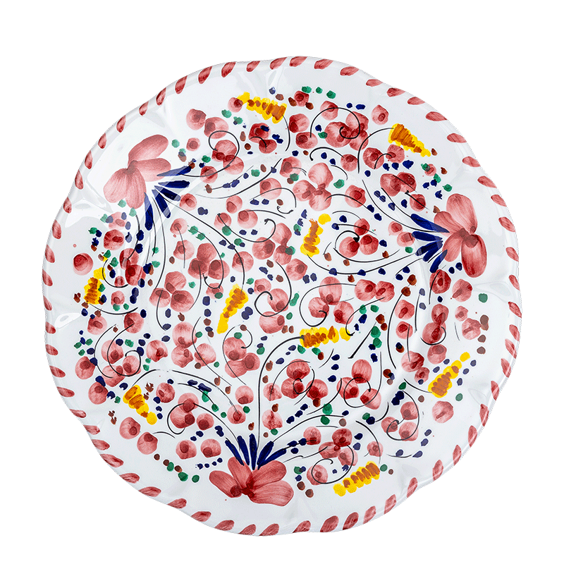 Grande assiette POPOLO per Vaisselle Vintage Ø 25cm