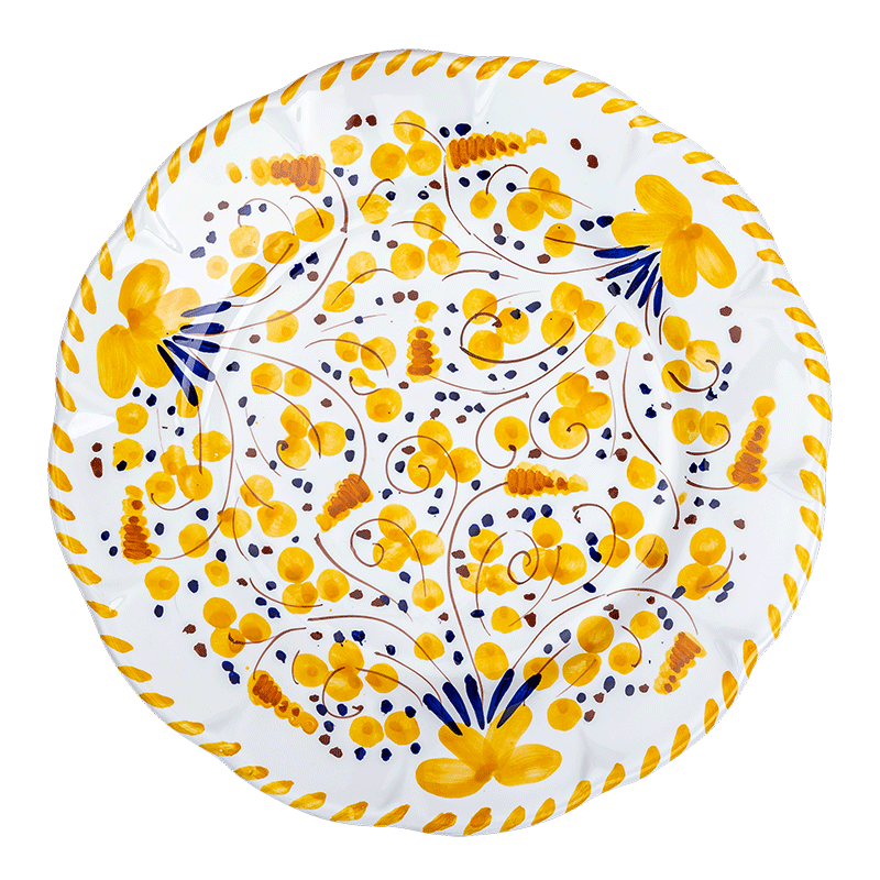 Grande assiette POPOLO per Vaisselle Vintage Ø 25cm