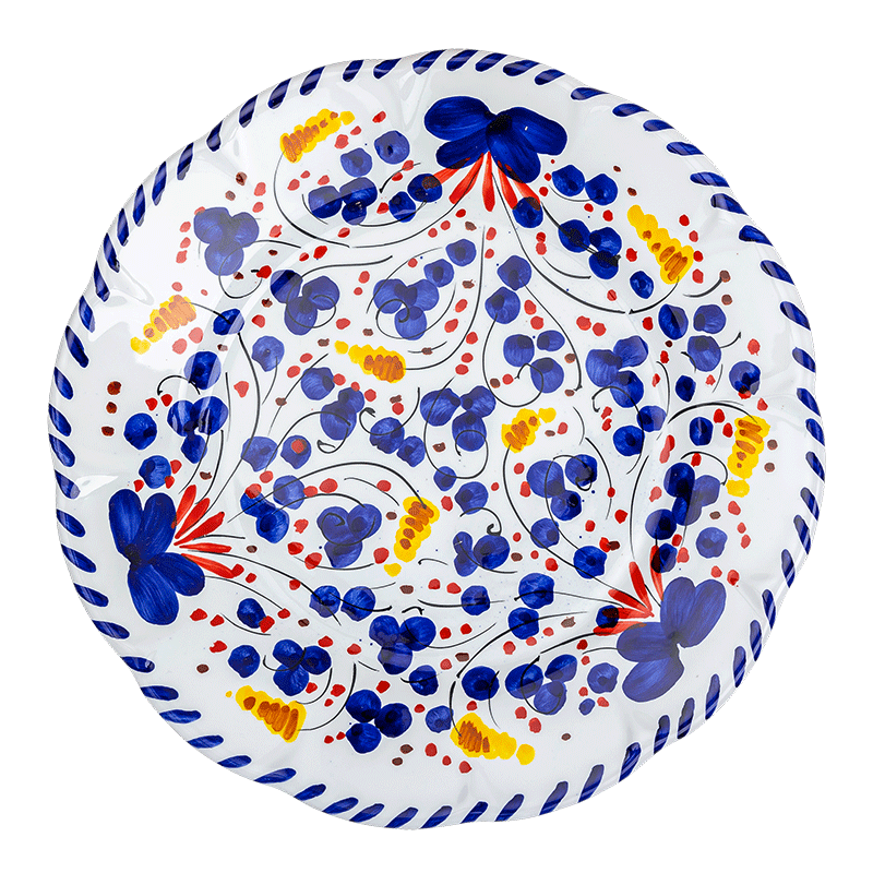 Grande assiette POPOLO per Vaisselle Vintage Ø 25cm