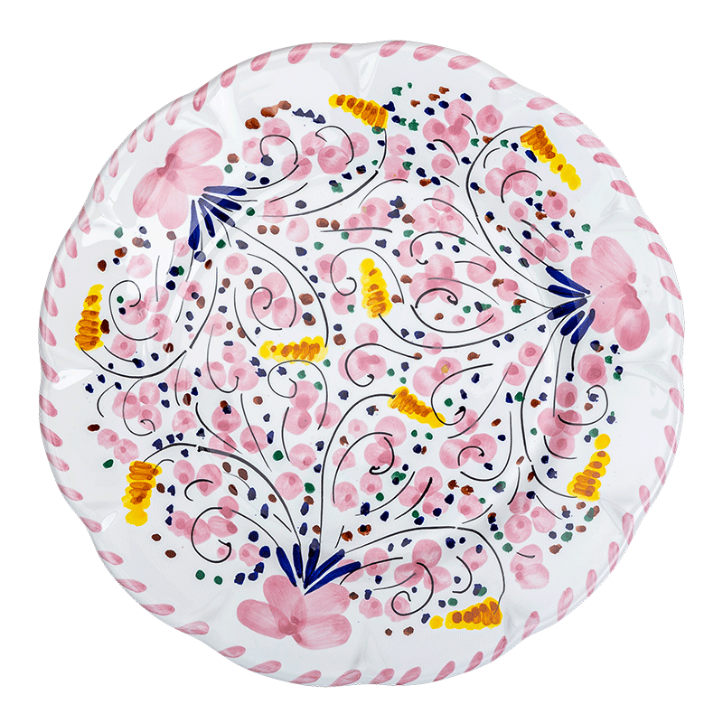 Grande assiette POPOLO per Vaisselle Vintage Ø 25cm