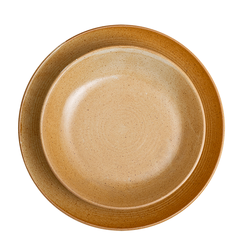 Assiette creuse Vintage Grès Ø 18-21 cm