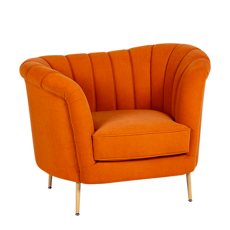 Zetel Soho 85 x 110 cm H 85 cm fluweel