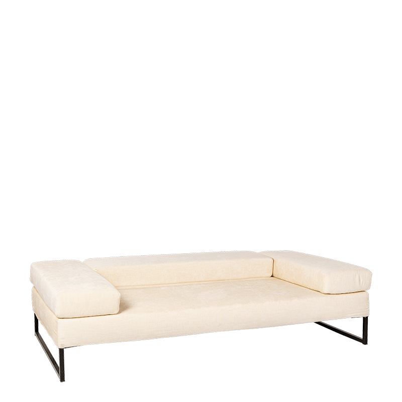 Sofa Happy Hour beige 100 x 205 cm H 53 cm