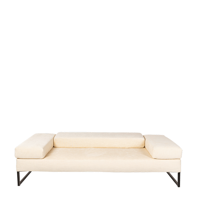 Sofa Happy Hour beige 100 x 205 cm H 53 cm