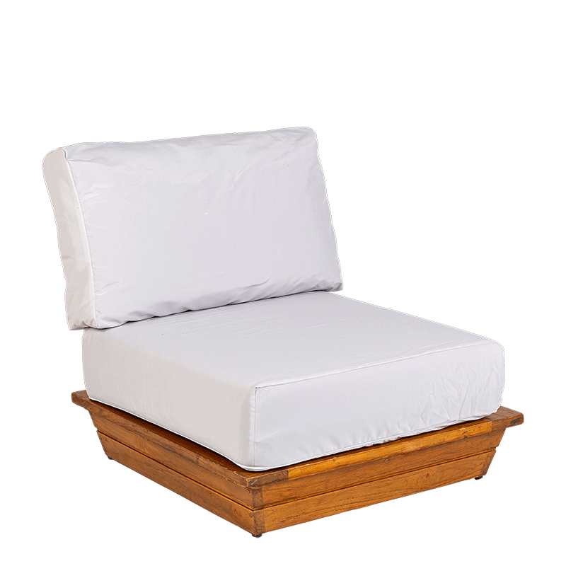 Fauteuil Lounge garden grey 76 x 76 cm H 70 cm