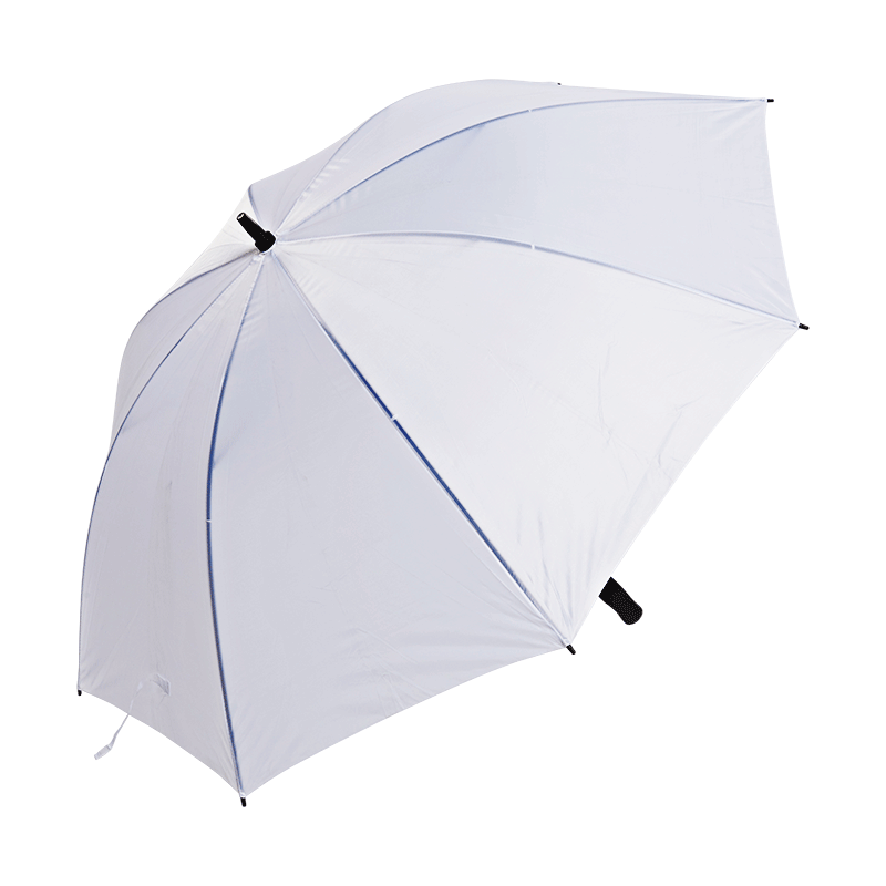 Witte paraplu Ø 130 cm