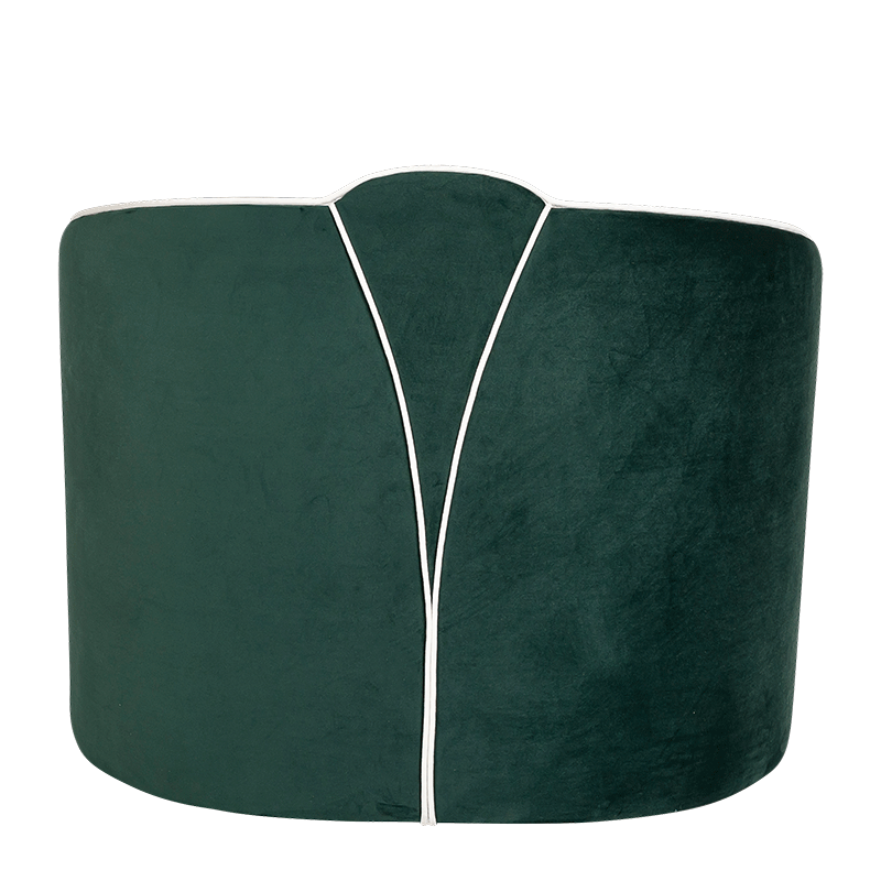 Fauteuil Valescure velours 93 x 94 cm H 81 cm