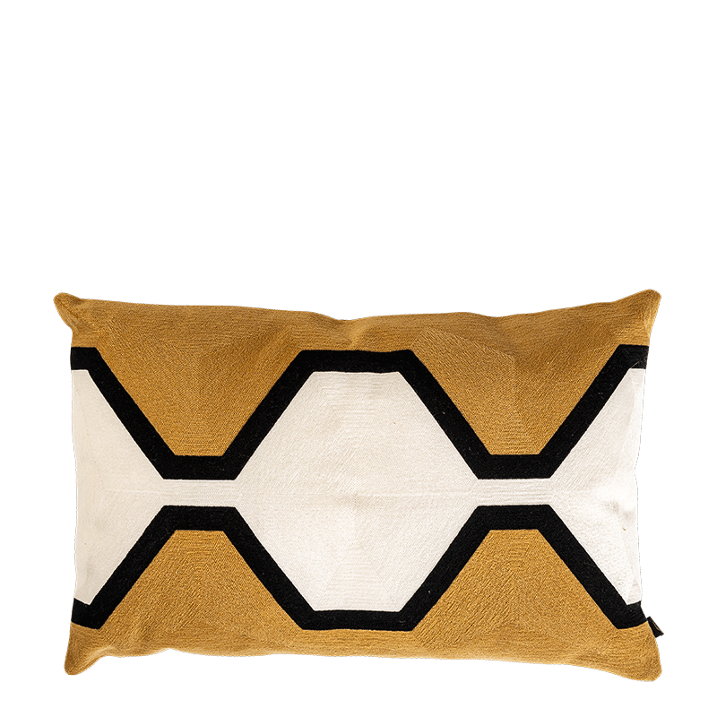Coussin Pollen velours gold 40 x 60 cm