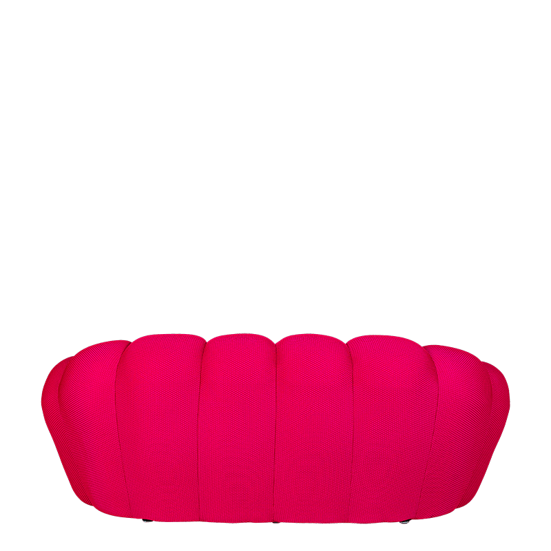 Canapé Bulle framboise 115 x 195 cm H 78 cm