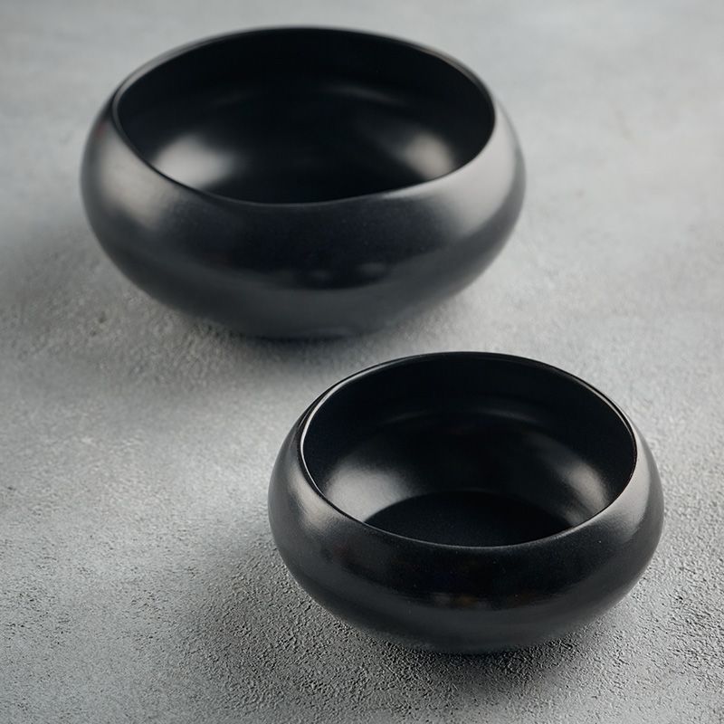 Kom Black Stone Ø 16 cm H 6,5 cm 50 cl