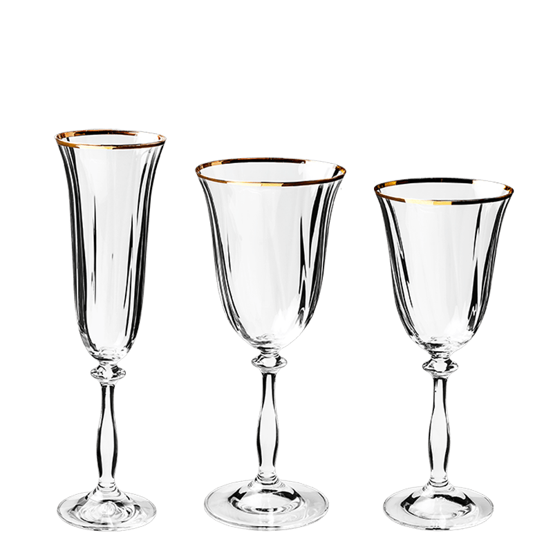 Verres Marquis Or