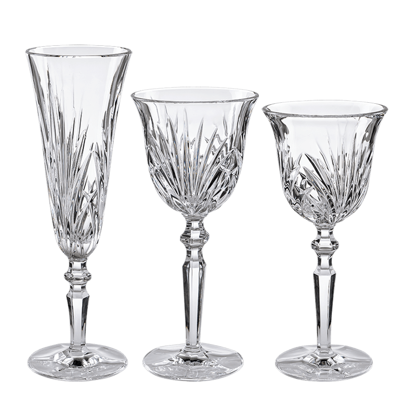 Verres Belle époque