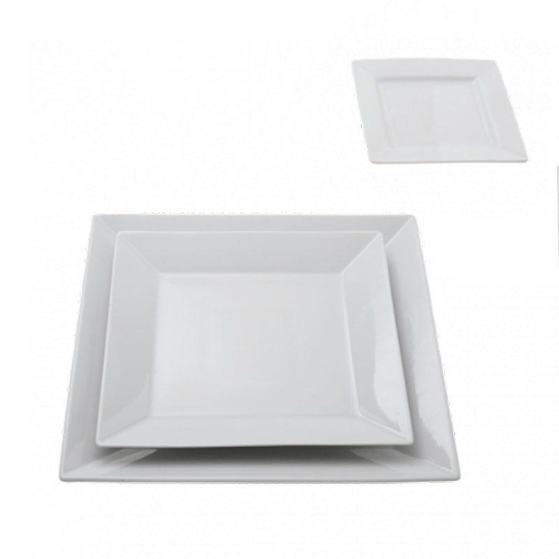 Assiettes Carrée