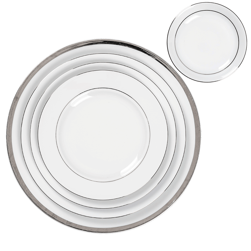 Assiettes Silver