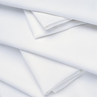 Tafellaken linnen wit 340 x 340 cm