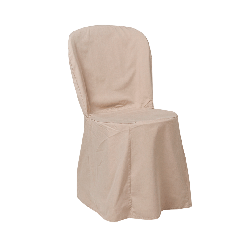 Chaise houssée beige