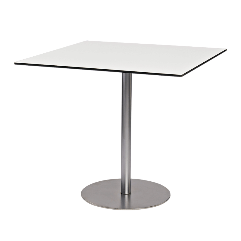 Table Brio blanche 75 x 75 cm