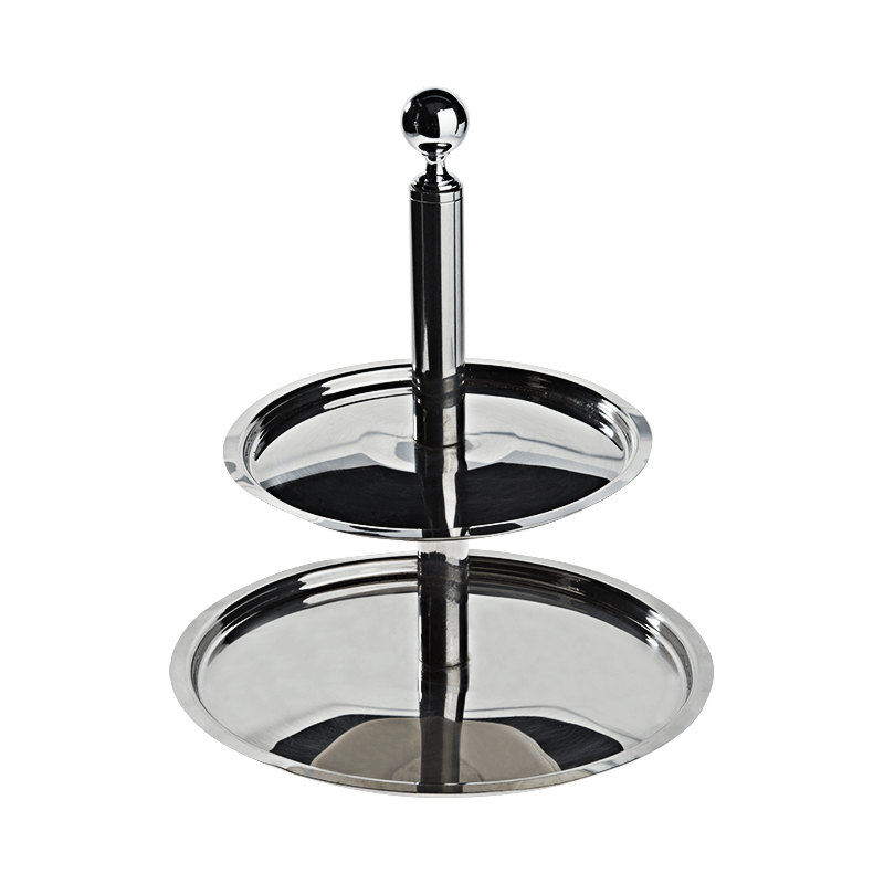 Gourmand 2 étages en inox H50cm