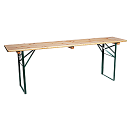 Table en pin 220 x 50 cm