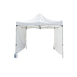Côté de tente blanc par 3 m
