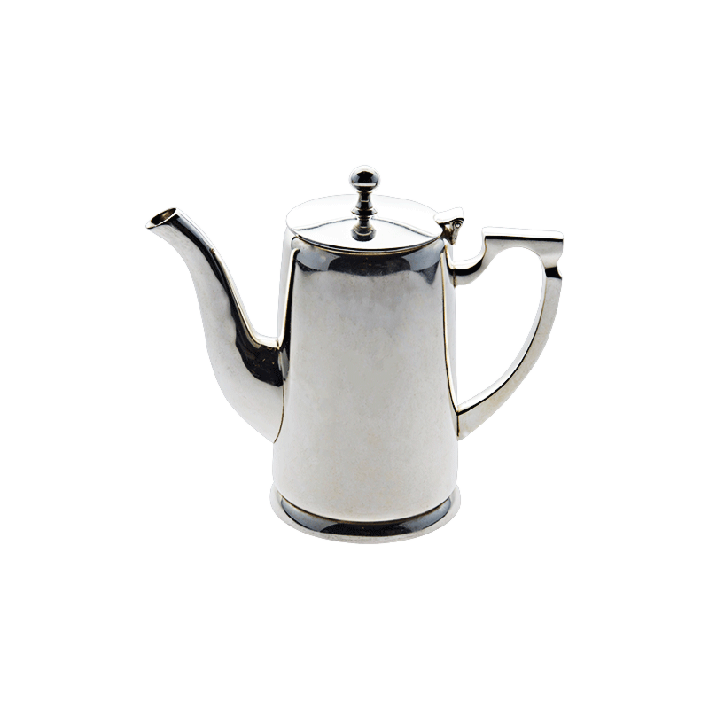 Cafetière en argent avec couvercle  1L