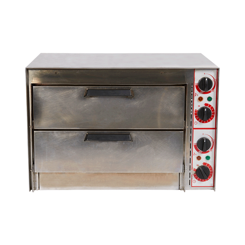 Dubbele pizza-oven 220 V - 3000 W