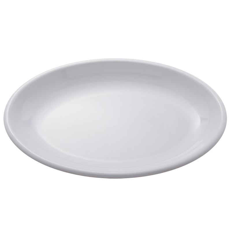 Ovale opdienschaal in melamine 50x36cm