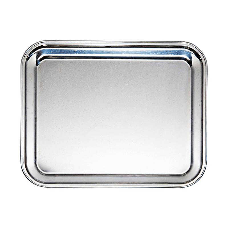 Plateau en inox 60x47cm