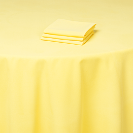 Servet geel  50 x 50 cm