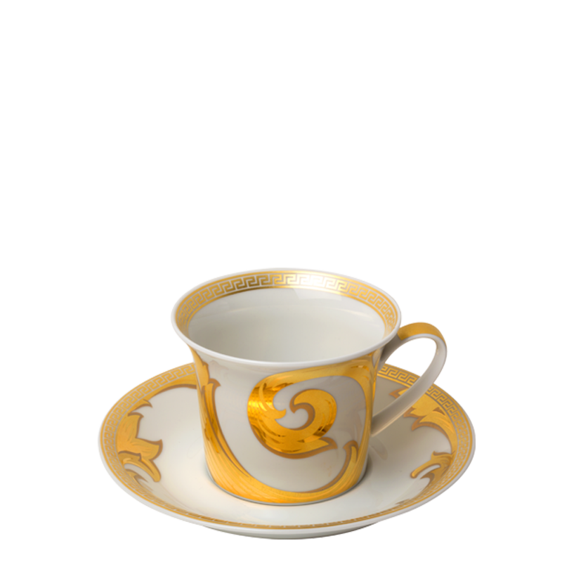 Tasse et sous-tasse à thé Versace 25 cl