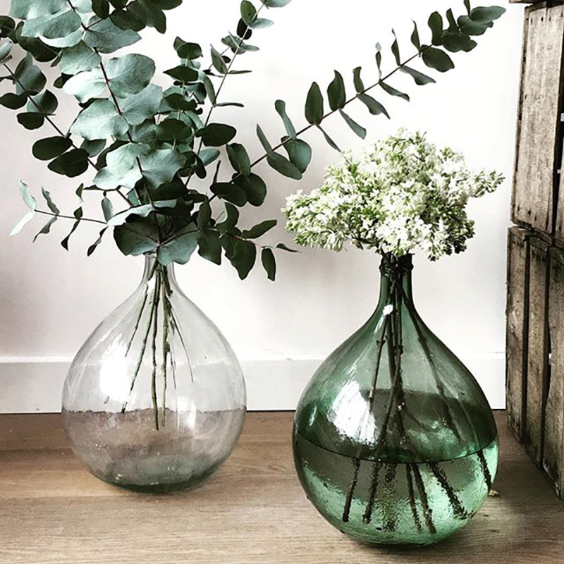 Dame Jeanne verre vintage