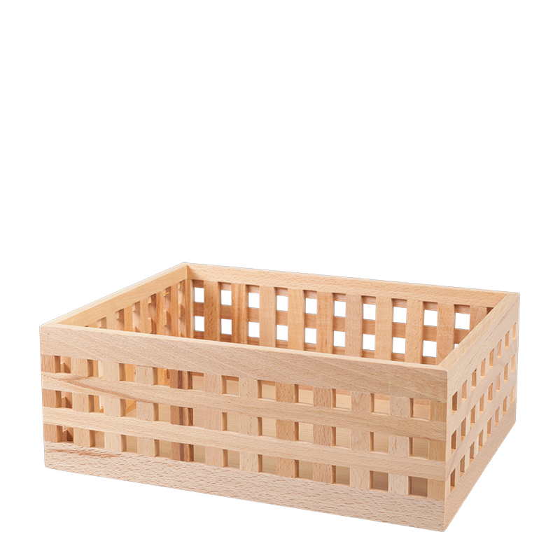 Caisse en bois Vintage 55 x 24 x H 35 cm