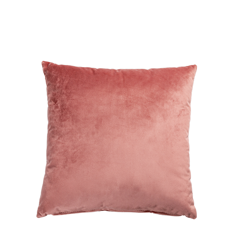 Coussin Juliette vieux rose 40 x 40 cm