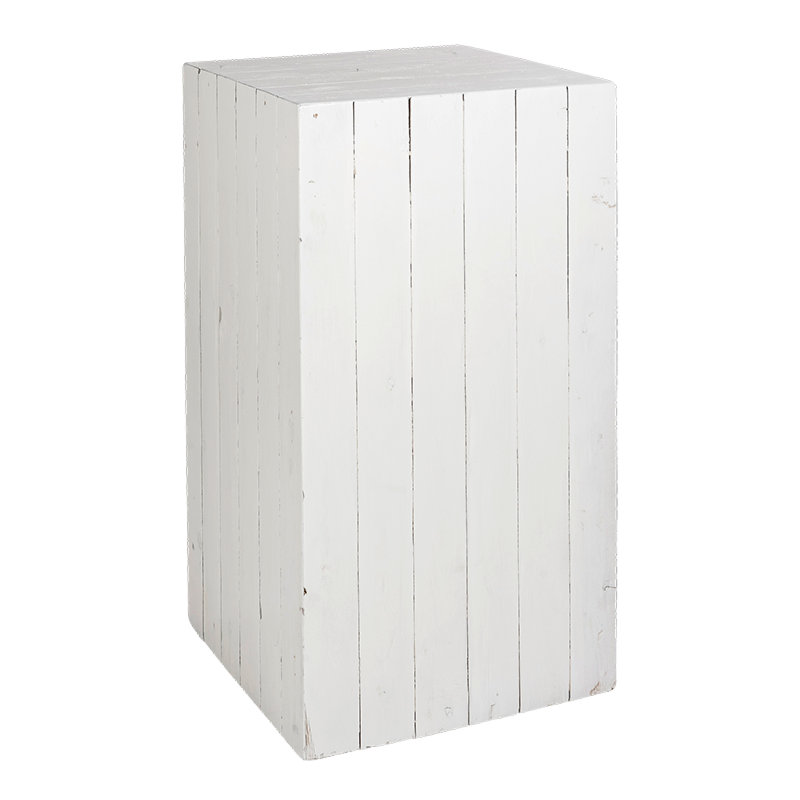 Colonne Natura white 60 x 60 H 110 cm