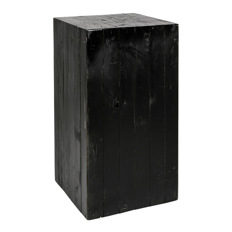 Colonne Natura black 60 x 60 H 110 cm