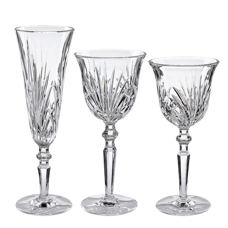 Verres Belle époque