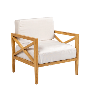 Zetel Biarritz 70 x 75 cm H 78 cm